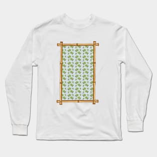 Palm Tree Tiki Frame Long Sleeve T-Shirt